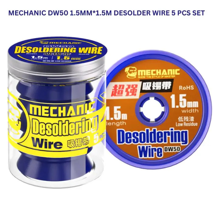 mechanic malla desoldadora dw50